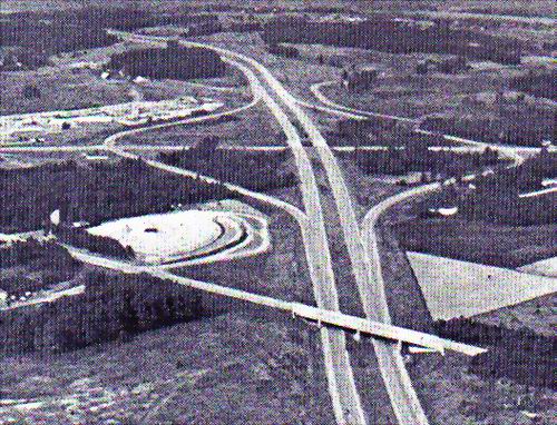Cadillac Drive-In Theatre - Aerial From Ron (newer photo)
